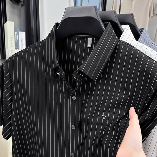 Midnight Line Luxe Stretch Shirt