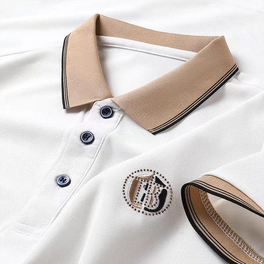 DualTone  Emblem Polo T-Shirt