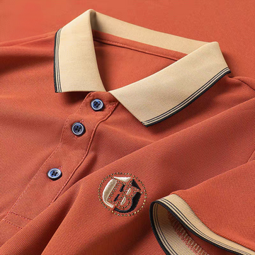 DualTone  Emblem Polo T-Shirt