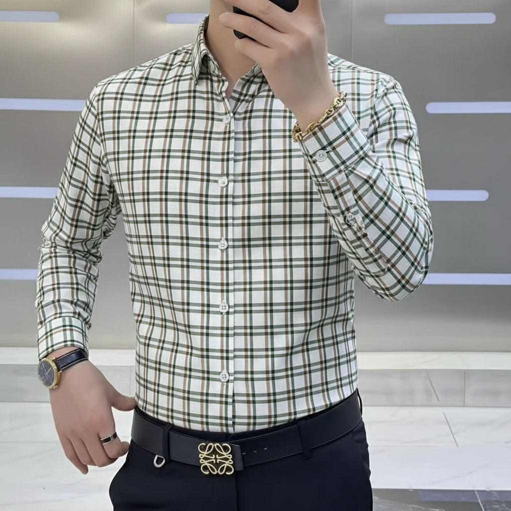 Highland Grid Formal Shirt
