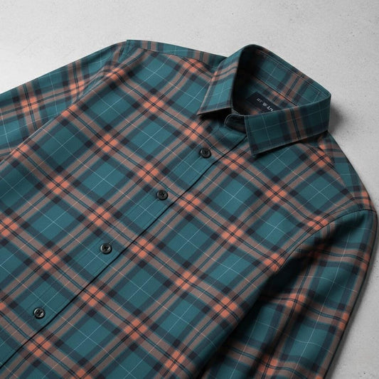 Moduluxe Fine Checkered Shirt