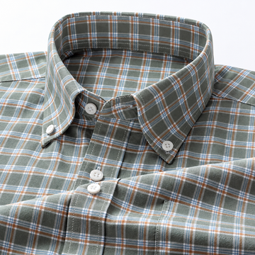 Sagewood Heritage Plaid Shirt – Timeless Checks, Modern Elegance